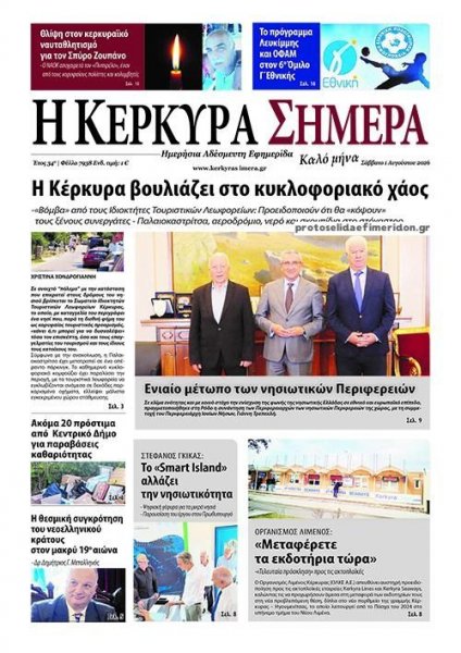 Η Κέρκυρα Σήμερα