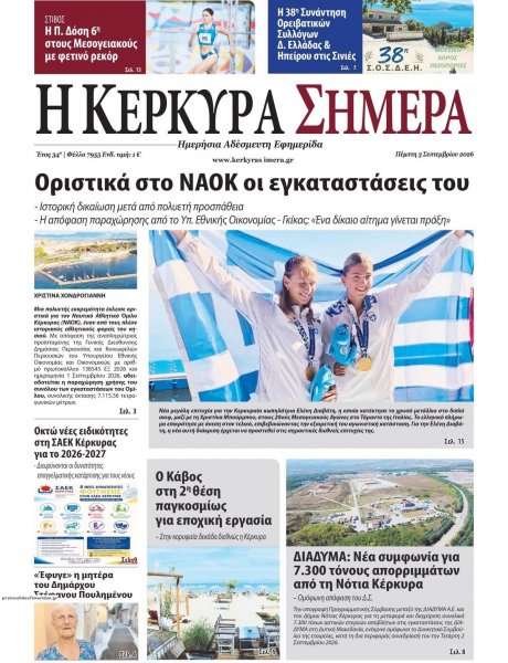 Η Κέρκυρα Σήμερα